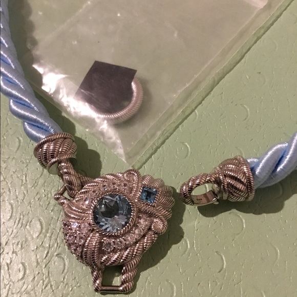 NWT JUDITH RIPKA 3 PIECE GEMSTONE NECKLACE - Picture 5 of 13